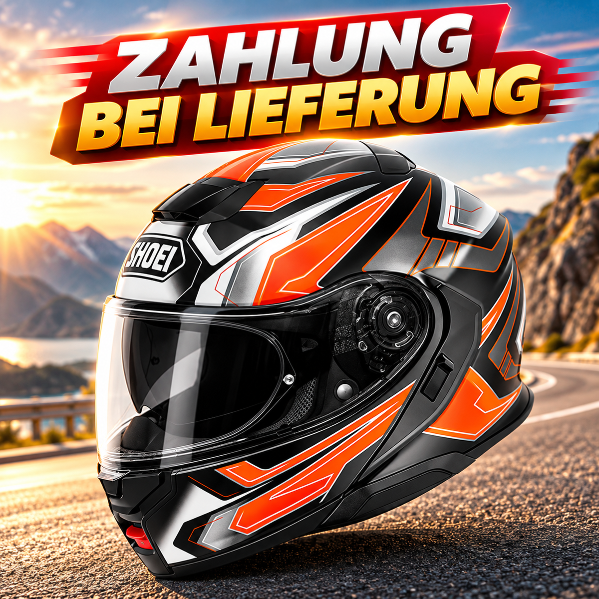 Shoei Neotec 3 Motorrad Klapphelm – P/J-zertifiziert, leise, komfortabel & Bluetooth-kompatibel
