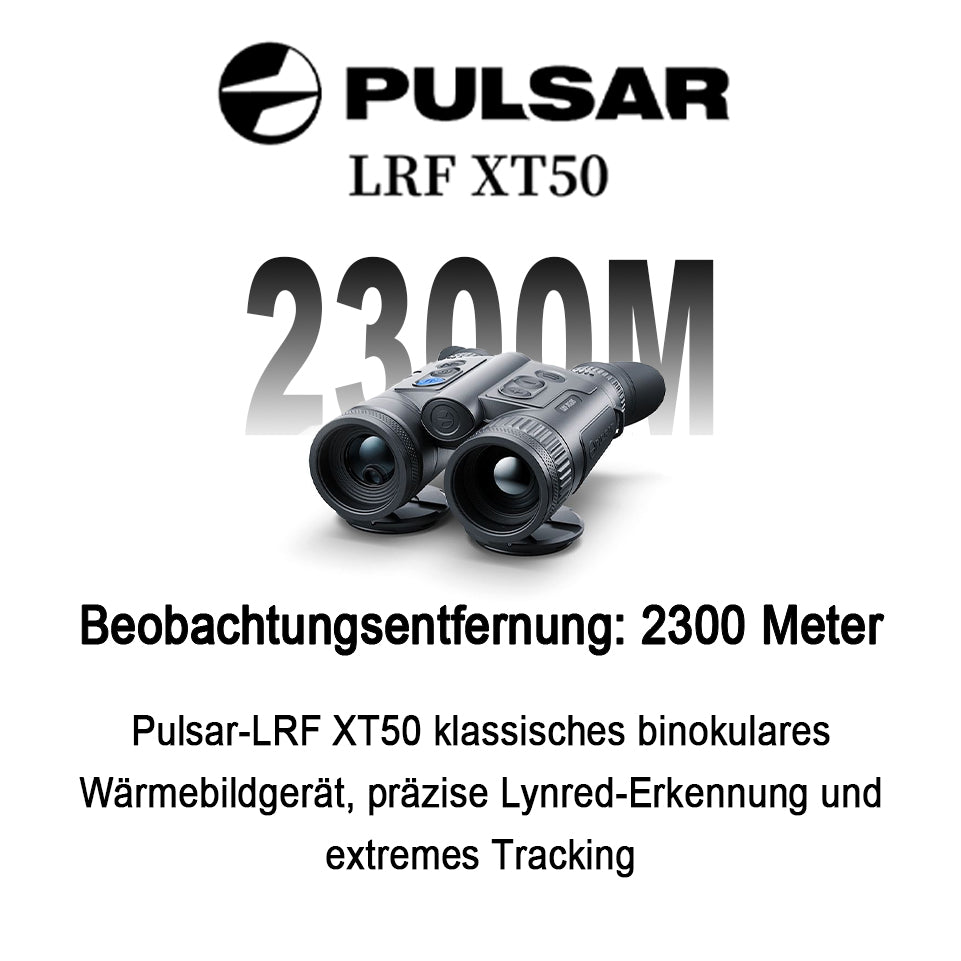 Pulsar Merger LRF XP50 Wärmebildfernglas mit Laser-Entfernungsmesser