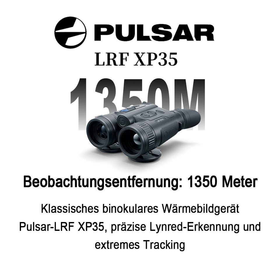 Pulsar Merger LRF XP50 Wärmebildfernglas mit Laser-Entfernungsmesser