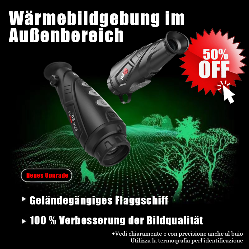 Wärmebild-Monokular – Handliches Wärmebildgerät für Jagd & Wildbeobachtung