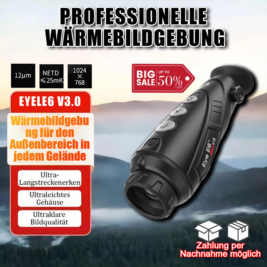 Wärmebild-Monokular – Handliches Wärmebildgerät für Jagd & Wildbeobachtung