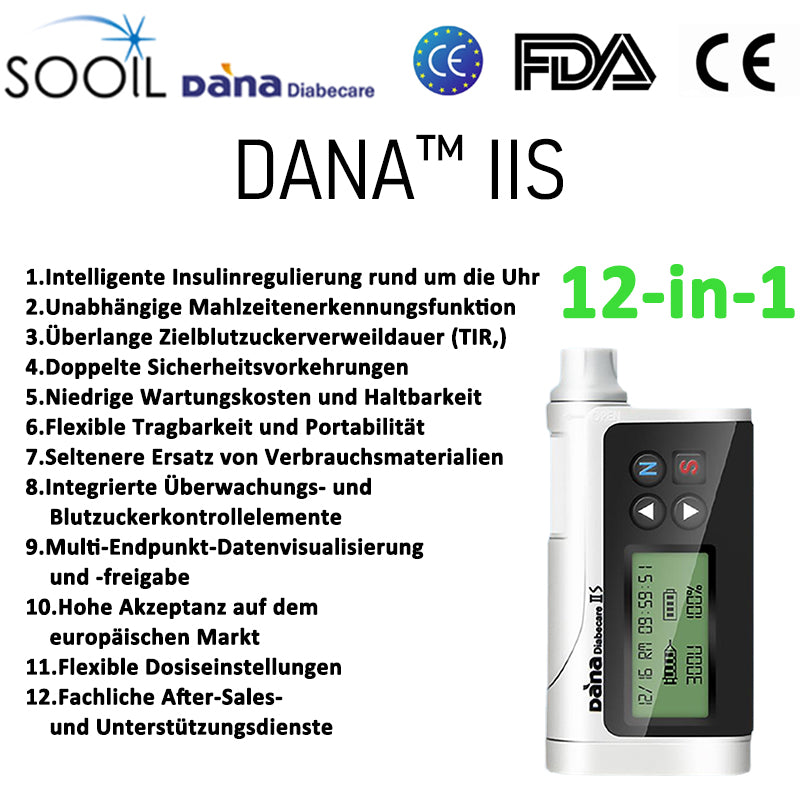 Dana Insulinpumpe vollautomatische intelligente Dauerinfusion