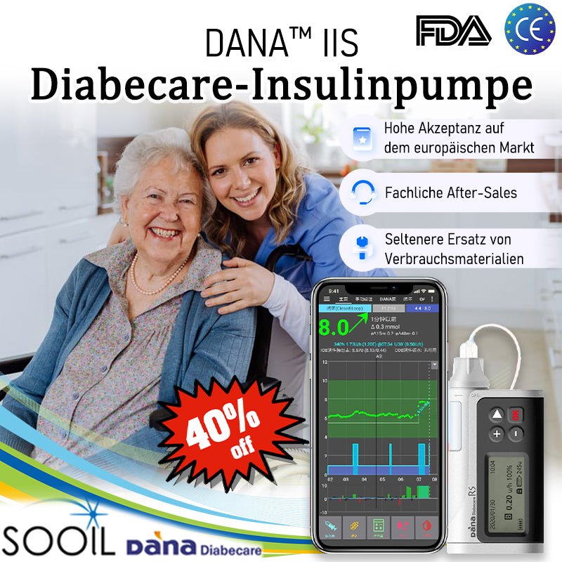 Dana Insulinpumpe vollautomatische intelligente Dauerinfusion
