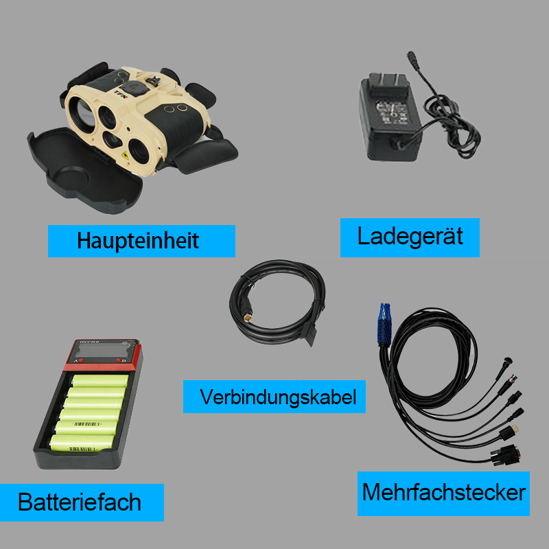 MW101 Multifunktionales Wärmebild- und Nachtsichtgerät mit Laser-Entfernungsmesser