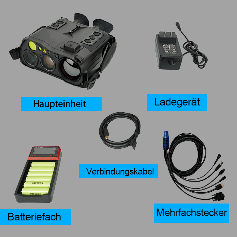MW101 Multifunktionales Wärmebild- und Nachtsichtgerät mit Laser-Entfernungsmesser
