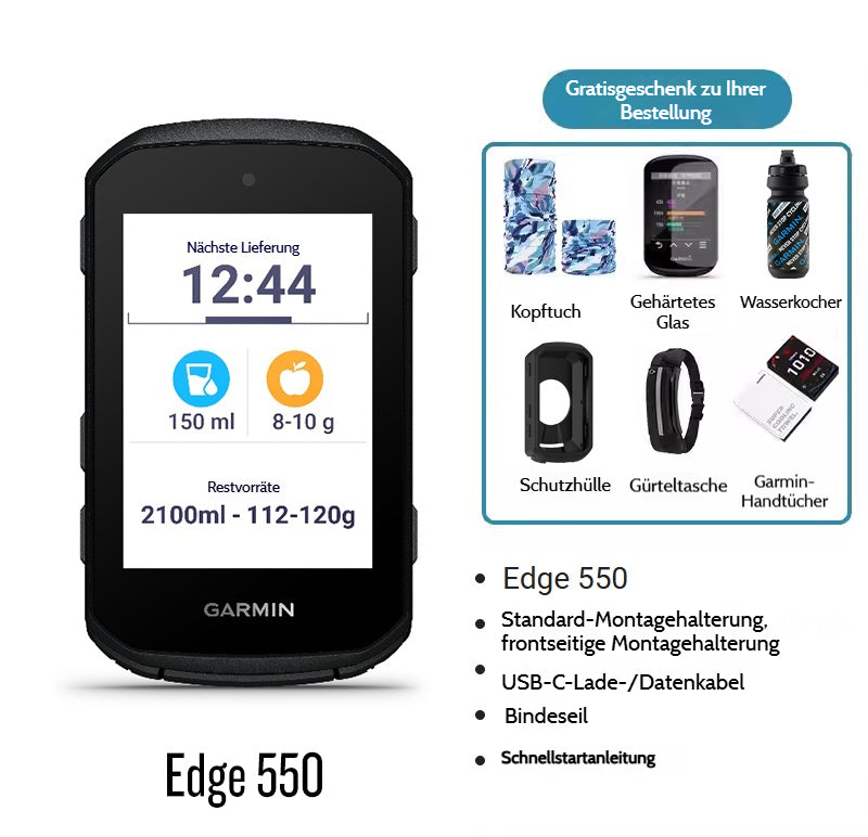 Garmin Smart-GPS-Computer für Rennräder und Mountainbikes