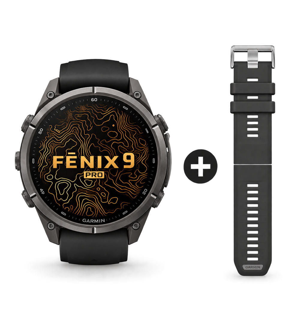 Garmin fēnix 9 Pro AMOLED GPS-Smartwatch mit Saphirglas & Titangehäuse