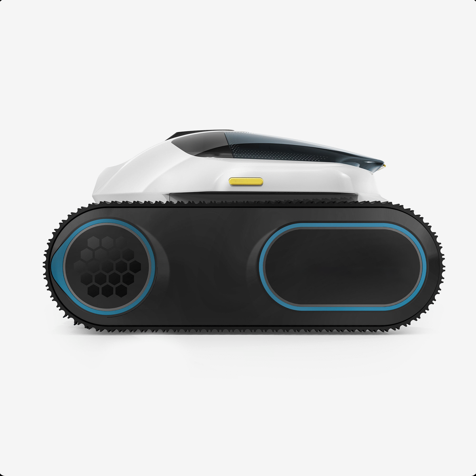 Kabelloser Poolroboter mit smarter Navigation für Boden-, Wand- und Wasserlinienreinigung