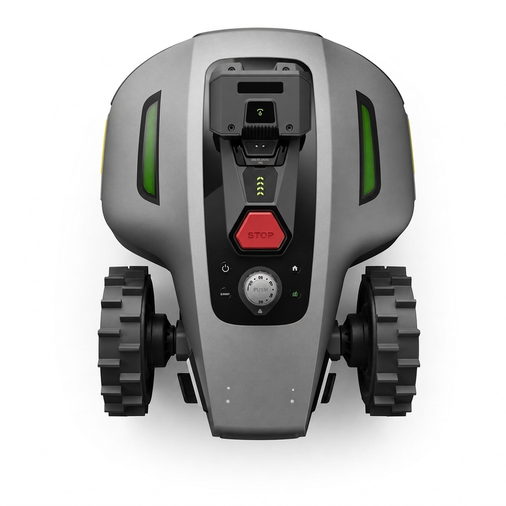 Intelligenter kabelloser Mähroboter mit AI-Navigation und automatischer Aufladung