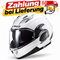 LS2 FF901 Advant X Motorradhelm aus Carbonfaser, Klapphelm, mit Doppelvisier, für Motocross und Rennen.