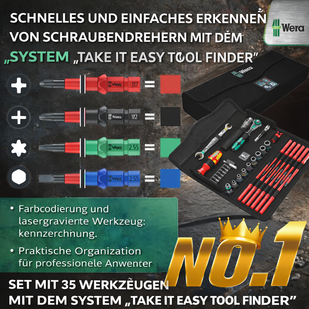 Wera 05135926001 Kraftform Kompakt W 1