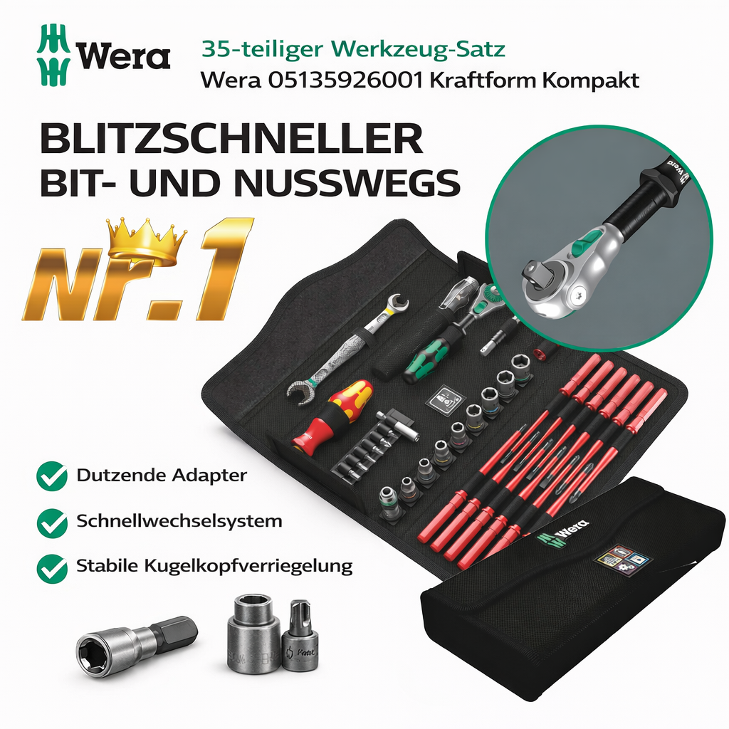 Wera 05135926001 Kraftform Kompakt W 1