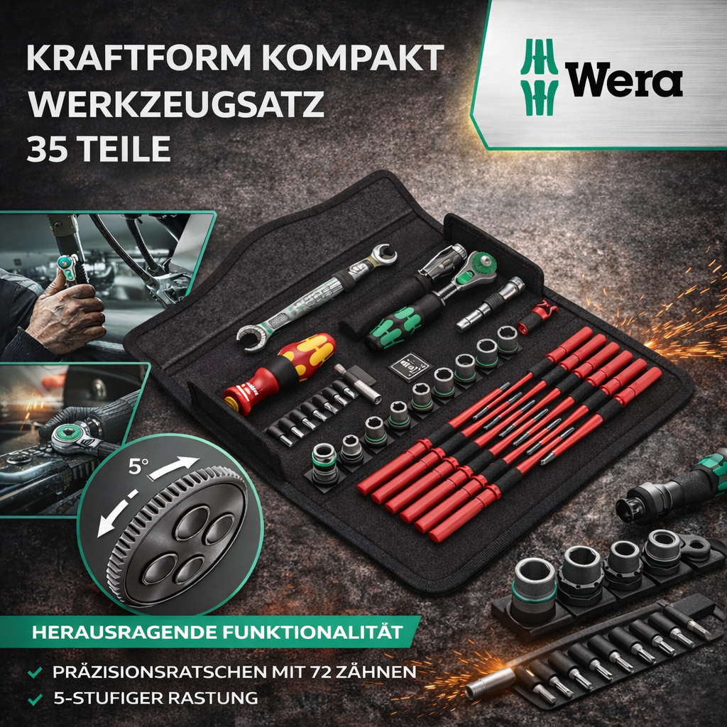 Wera 05135926001 Kraftform Kompakt W 1
