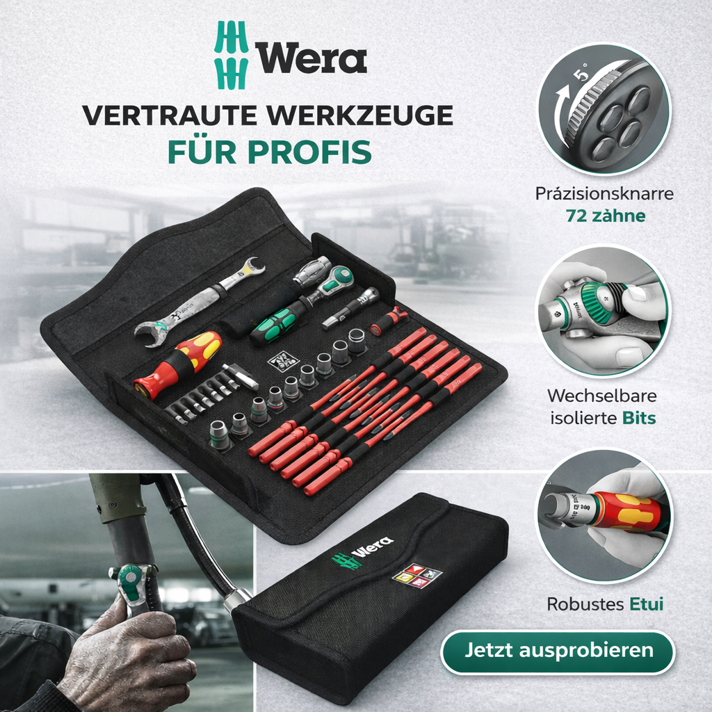 Wera 05135926001 Kraftform Kompakt W 1