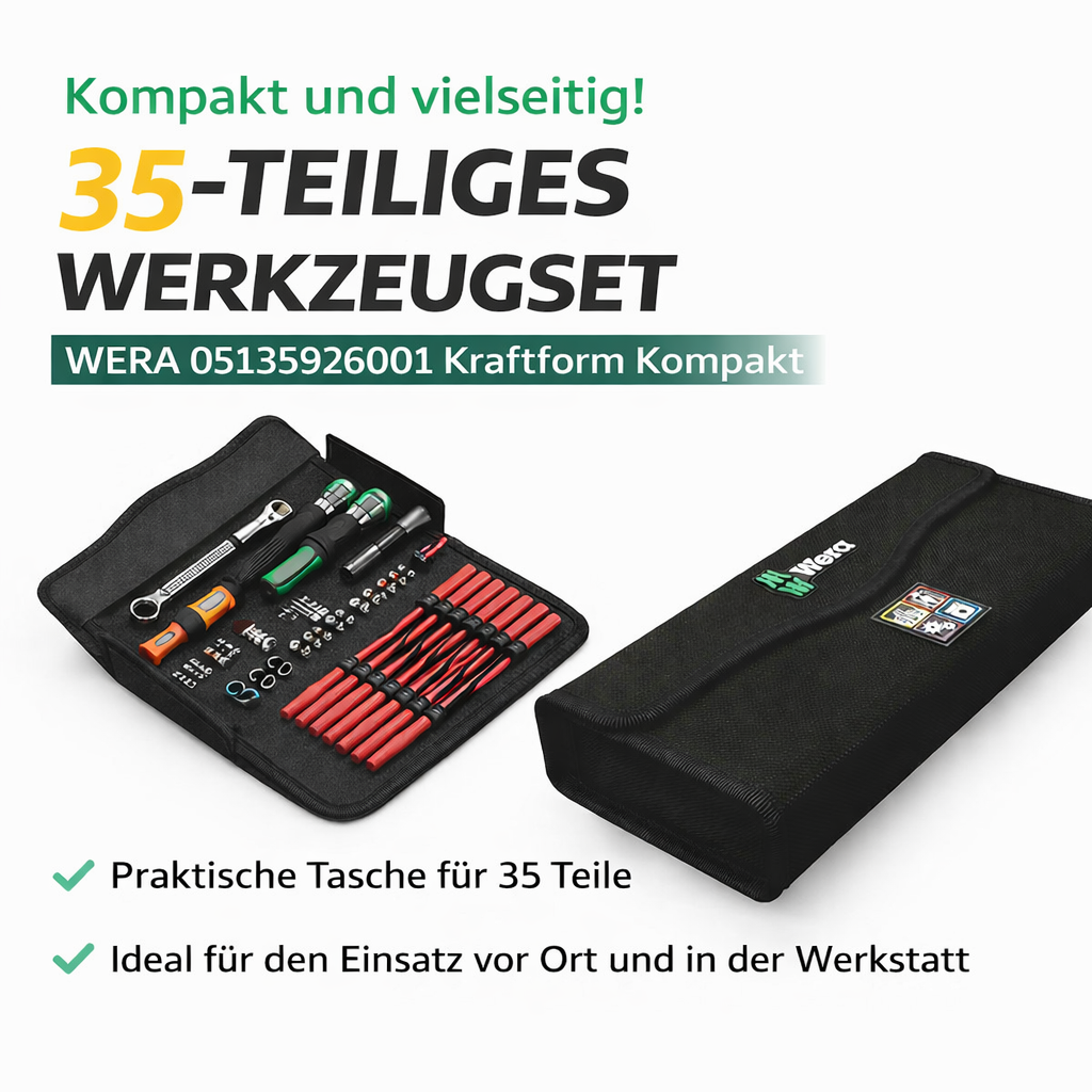 Wera 05135926001 Kraftform Kompakt W 1
