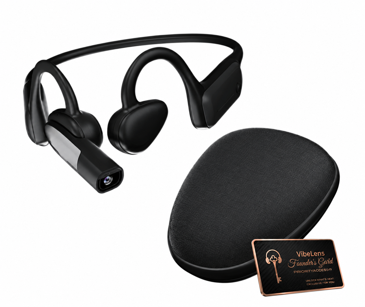 Erstes Echtzeit-First-Person-View-Live-Streaming-Kamera-Headset