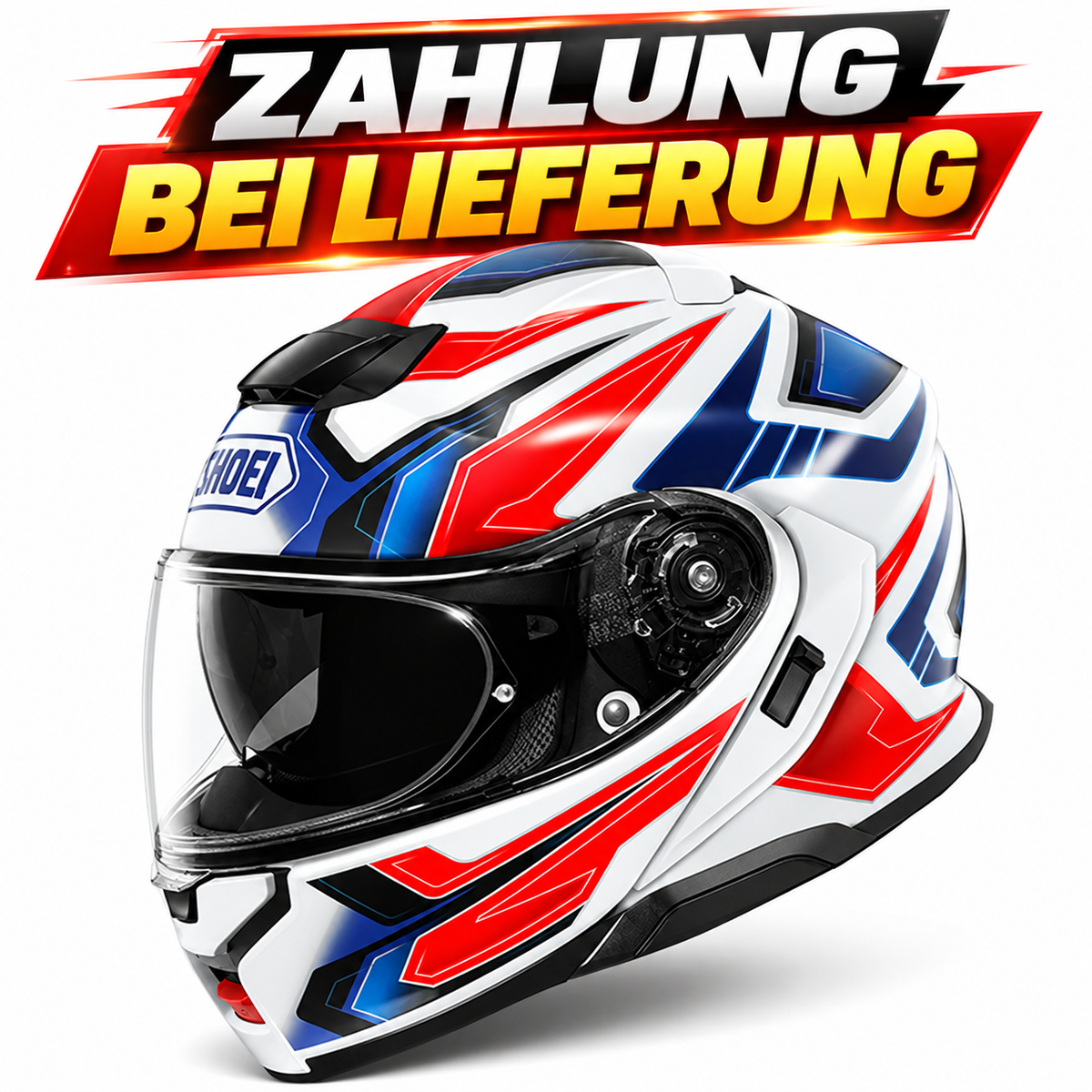 Shoei Neotec 3 Motorrad Klapphelm – P/J-zertifiziert, leise, komfortabel & Bluetooth-kompatibel