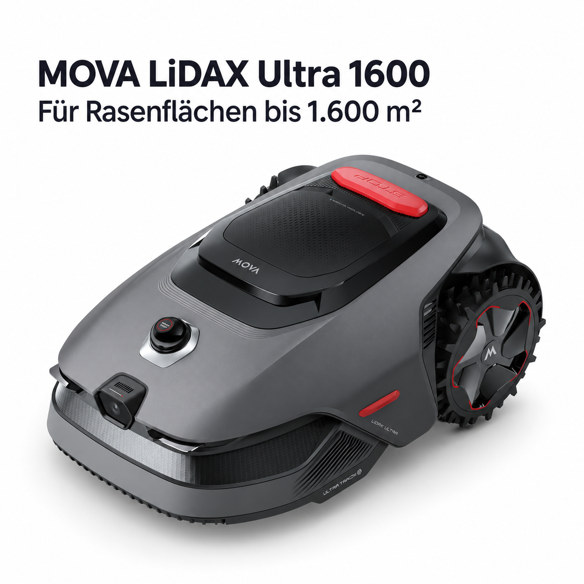 MOVA LiDAX Ultra Mähroboter – Intelligenter Rasenmäher ohne Begrenzungskabel